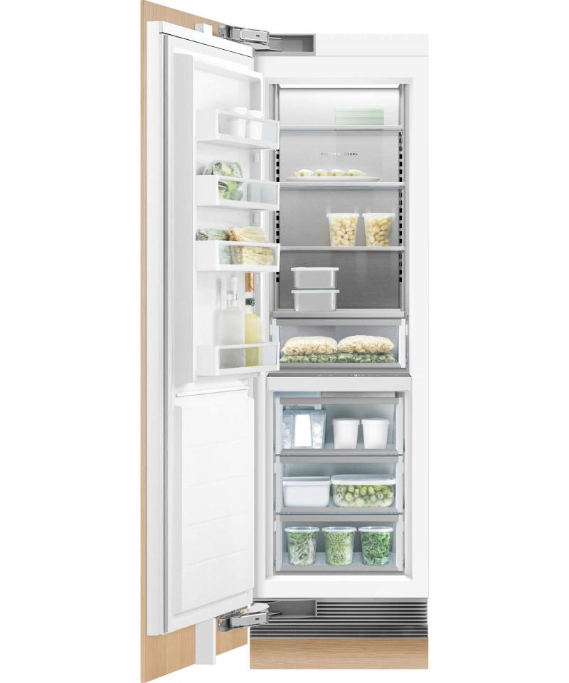 24" Fisher & paykel Integrated Column Freezer Steel Interior - RS2484FLJK1
