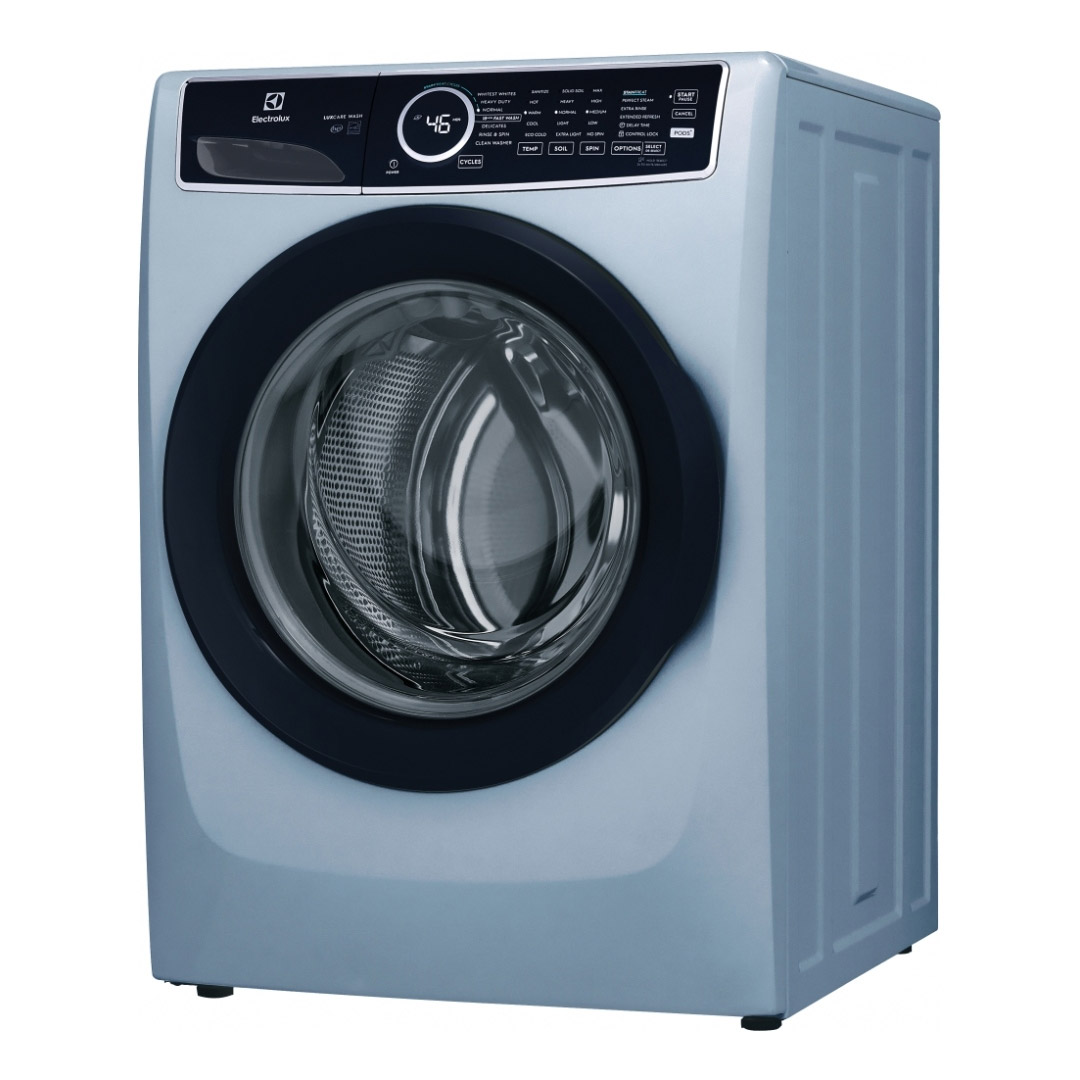 27" Electrolux 5.2 Cu. Ft. I.E.C Front Load Washer and 8.0 Cu. Ft. Front Load Electric Dryer - ELFW7437AG-ELFE743CAG