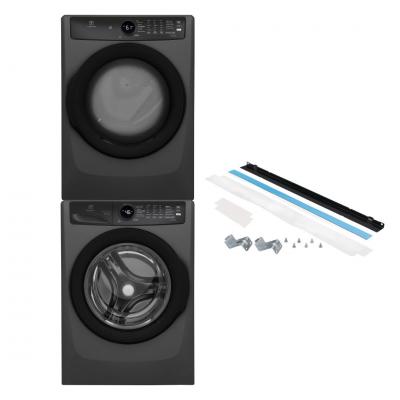 27" Electrolux Front Load Washer Front Load Dryer and Stacking Kit - STACKIT7X-ELFW7437AT-ELFE743CAT
