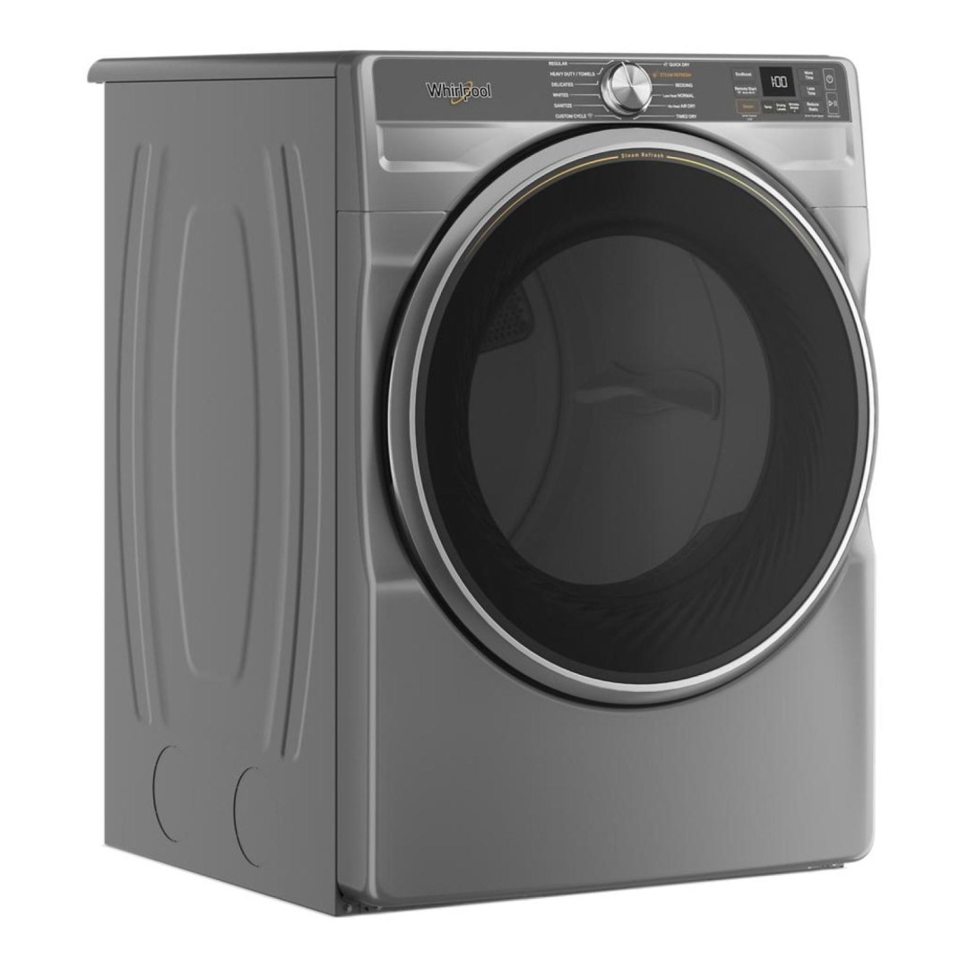 27" Whirlpool 5.8 Cu. Ft. Front Load Washer and 7.4 Cu. Ft. Gas Dryer - WFW6720RR-WGD6720RR