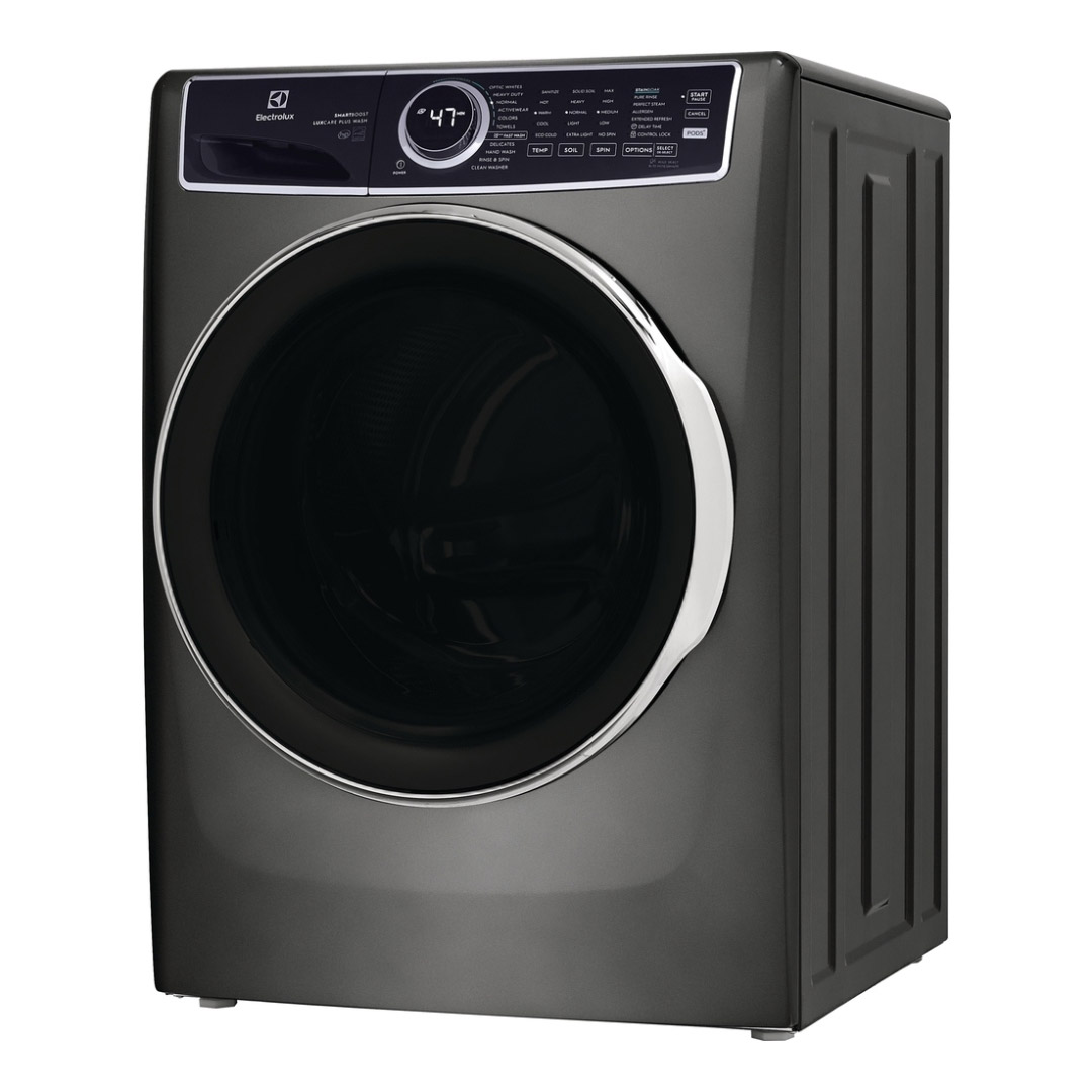 27" Electrolux Front Load Washer  Electric Dryer and Stacking Kit - STACKIT7X-ELFW7637AT-ELFE763CAT