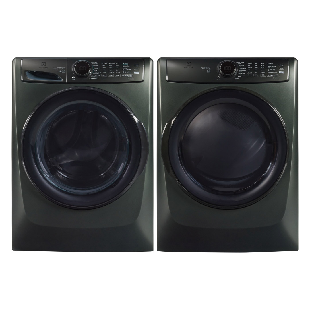 27" Electrolux 5.2 Cu. Ft. Front Load Washer and 8.0 Cu. Ft. Gas Dryer - ELFW7738AA-ELFG7738AA
