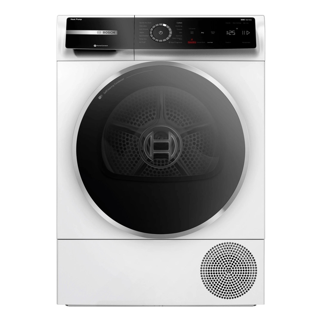 24" Bosch 500 Series Compact Washer and 500 Series Heat Pump Dryer - WGB24600UC-WQB245B0UC