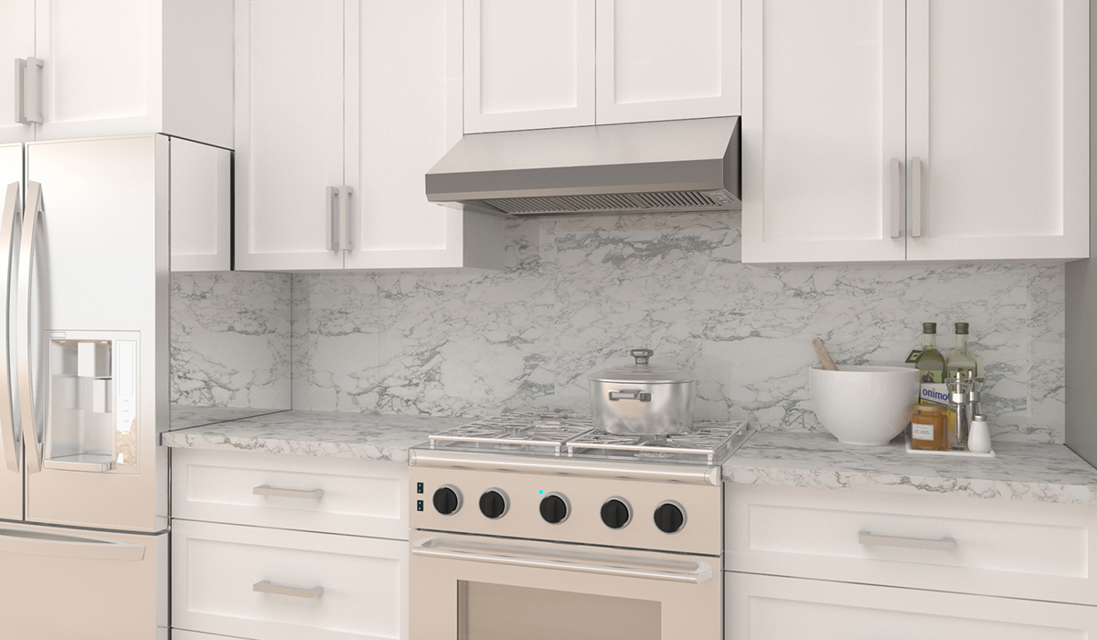 Faber MAES3010SS600B 30" Under Range Hood