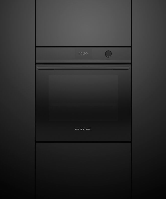 24" Fisher & Paykel Oven with 16 Function, Self-Cleaning in Black - OB24SDPTDB1