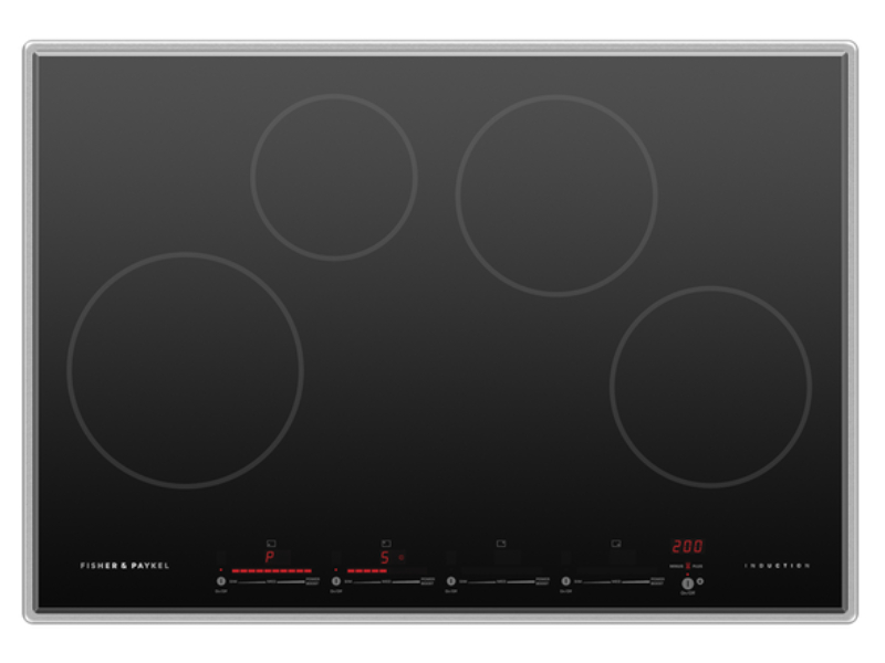30" Fisher & Paykel Series 9 Professional Induction Cooktop With 4 Zones - CI304PTX4