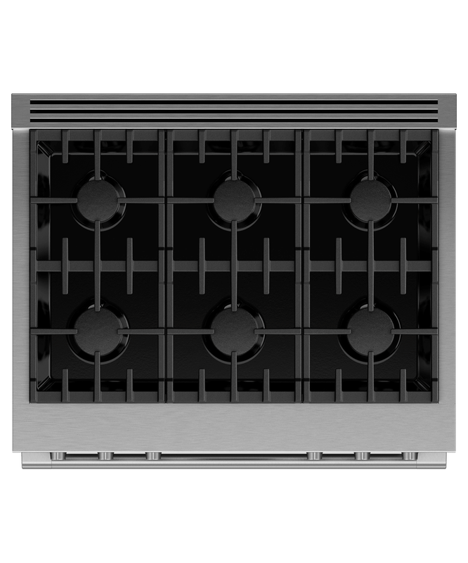 36" Fisher & Paykel Series 9 Professional Dual Fuel Range - RDV3-366-L