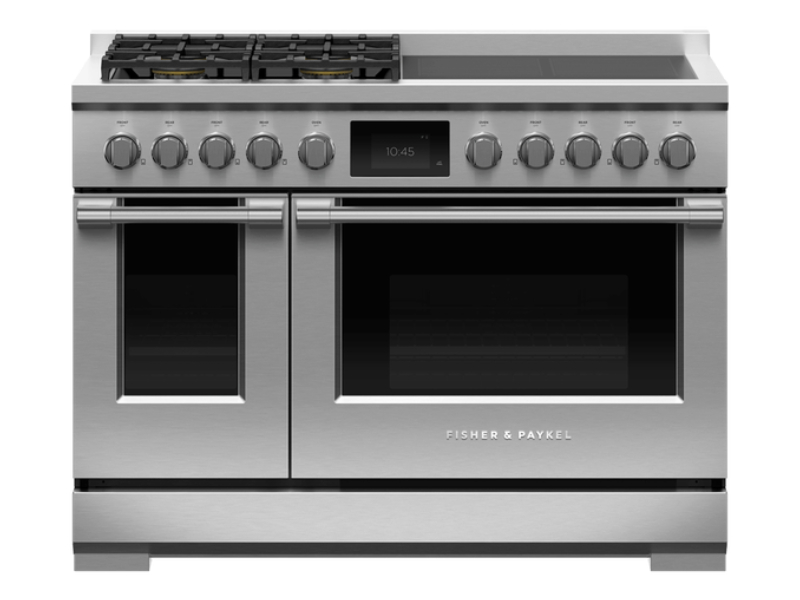 48" Fisher & Paykel Series 9 Professional Dual Fuel Range With 4 Burners - RHV3-484-L