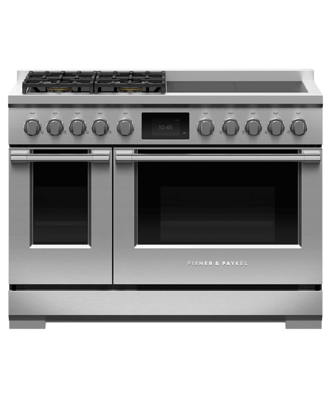 48" Fisher & Paykel Series 9 Professional Dual Fuel Range With 4 Burners - RHV3-484-L