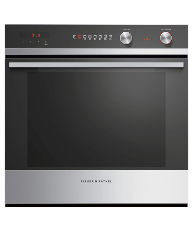 24" Fisher & Paykel Electric Wall Oven with Self Cleaning , 3 Cu. Ft. Total Capacity - OB24SCD7PX1