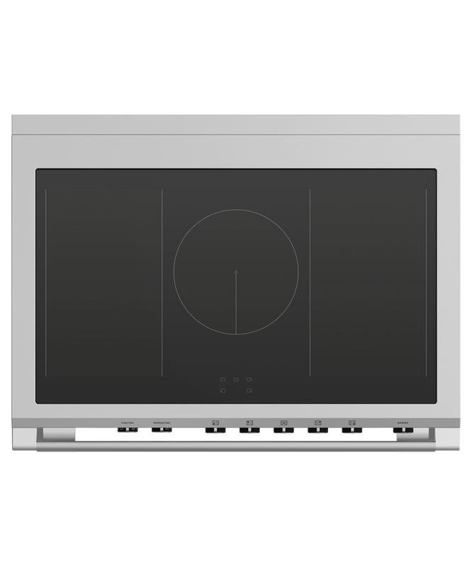 36" Fisher & Paykel Series 9 Classic Induction Range With SmartZone In Stainless Steel - OR36SCI6X1
