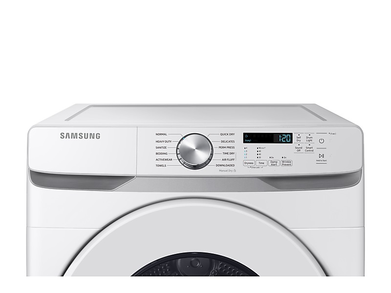 24" Samsung 7.5 cu. ft. Front load dryer - DV45DG6000HWAC