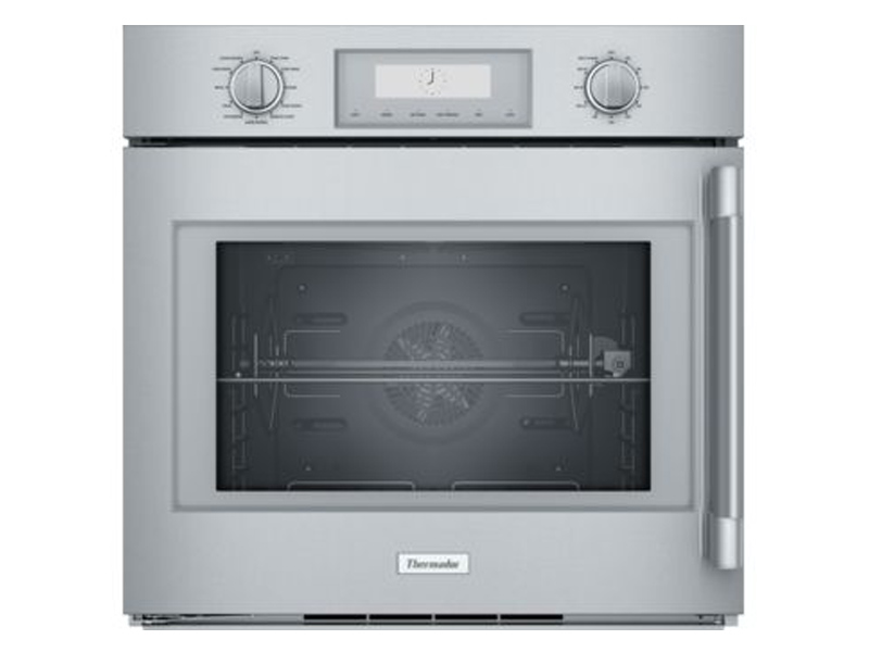 30" Thermador Professional Series Single Wall Oven, Left-Side Swing Door - POD301LW