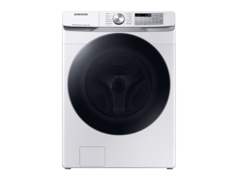 27" Samsung 5.2 Cu. Ft. Washer with Steam Wash and Super Speed - WF45B6300AW/US