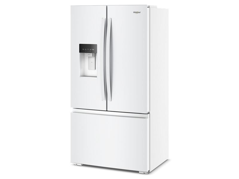 36" Whirlpool 23.4 Cu. Ft. True Counter Depth 3-Door French Door Refrigerator - WRFC5036RW