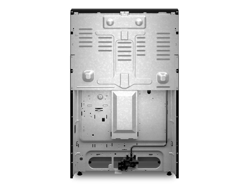 30" Whirlpool Gas Range with Air Cooking Technology and Steam Clean - WFGS4530SB