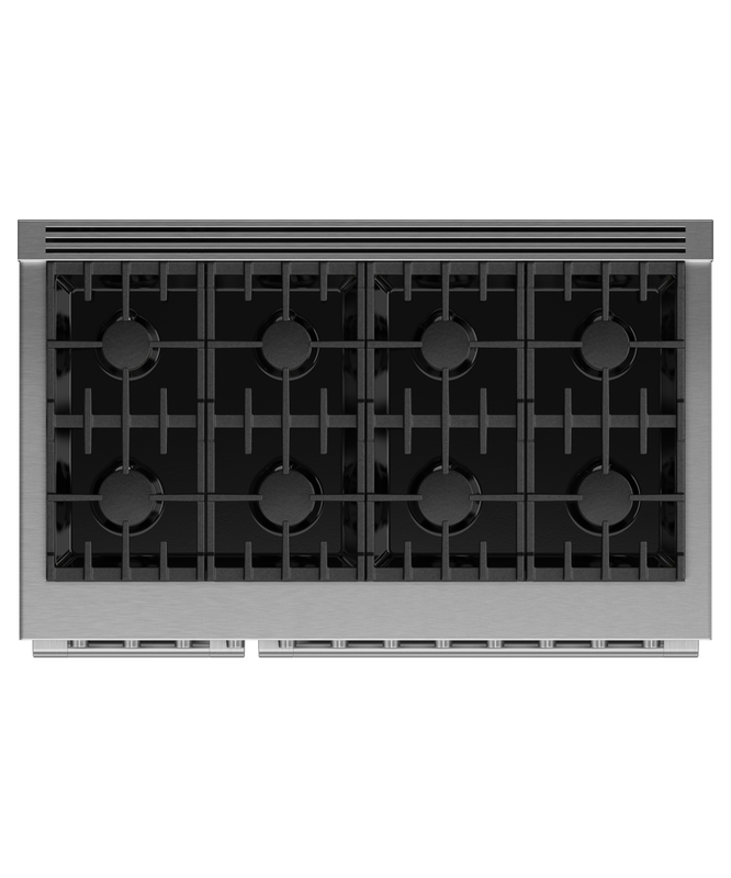 48" Fisher & Paykel 8 Burners LPG Gas Range - RGV3-488-L