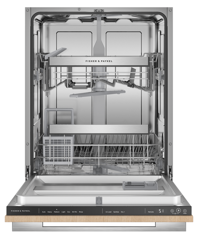 24" Fisher & Paykel Tall Integrated Dishwasher in Panel Ready - DW24UT2I2