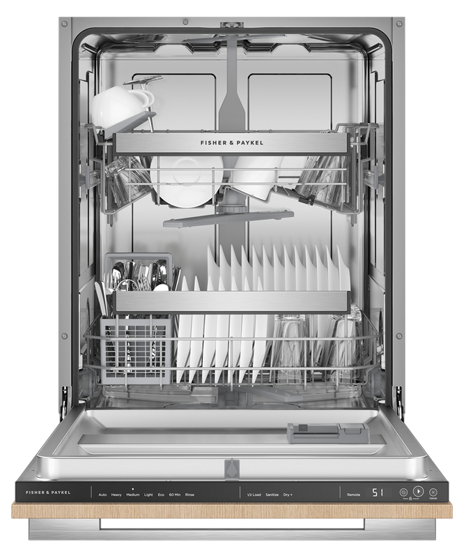 24" Fisher & Paykel Tall Integrated Dishwasher in Panel Ready - DW24UT2I2
