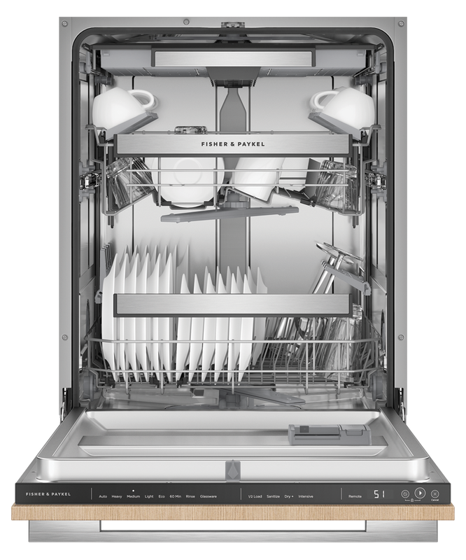 24" Fisher & Paykel Tall Integrated Dishwasher in Panel Ready - DW24UT4I2