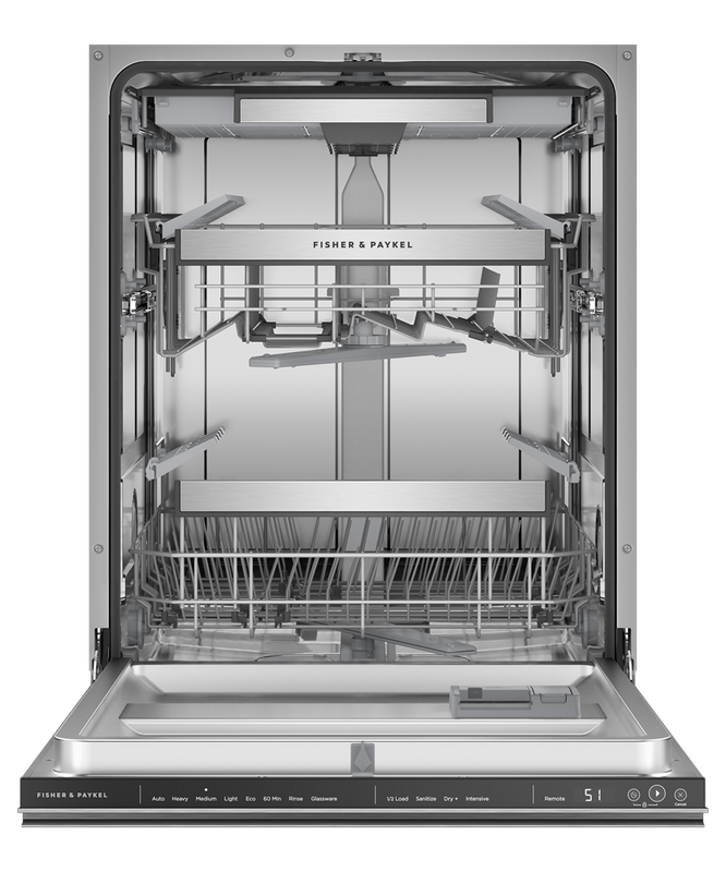 24" Fisher & Paykel Built-in Dishwasher in Stainless Steel - DW24UNT4X2