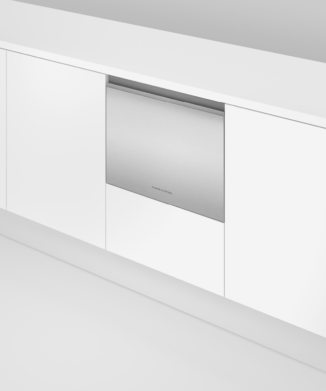 24" Fisher & Paykel Built-Under Single DishDrawer Dishwasher in Stainless Steel - DD24ST4NX9
