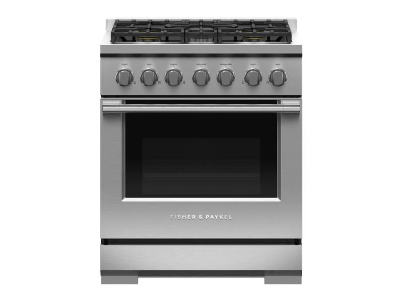 30" Fisher & Paykel 5 Burners LPG Gas Range  - RGV3-305-L