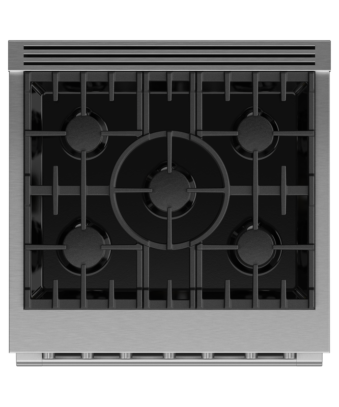 30" Fisher & Paykel 5 Burners LPG Gas Range  - RGV3-305-L