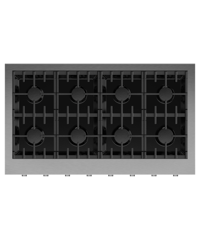 48" Fisher & Paykel LPG Gas Rangetop - CPV3-488-L