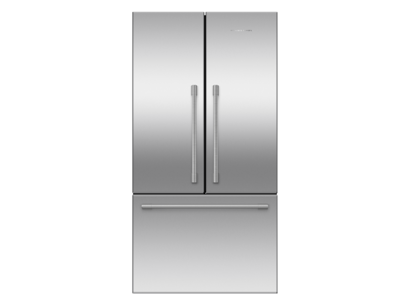 36" Fisher & Paykel 20.1 Cu. Ft. Freestanding French Door Refrigerator in Stainless Steel - RF201AHJSX1