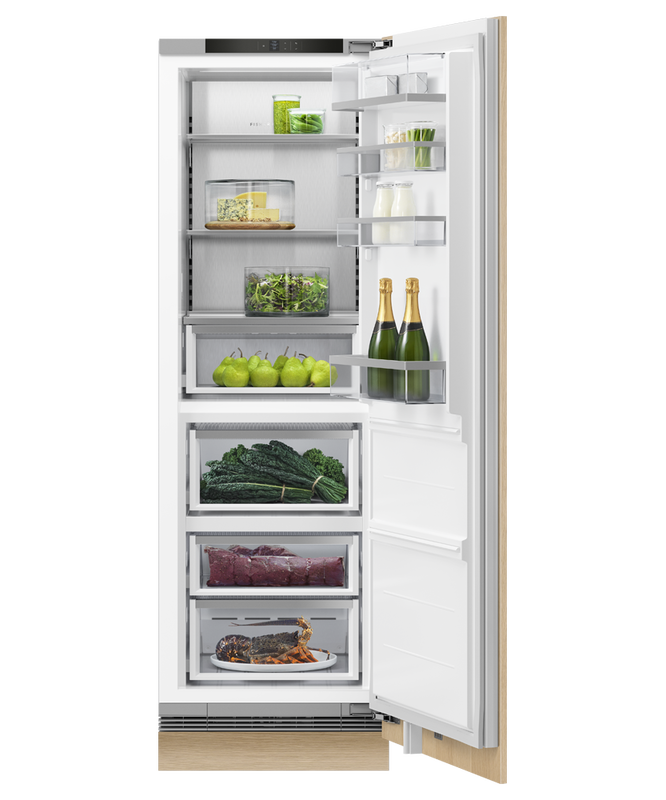 24" Fisher & Paykel 10.8 Cu. Ft. Integrated Triple Zone Column Refrigerator - RS2474S3RH1