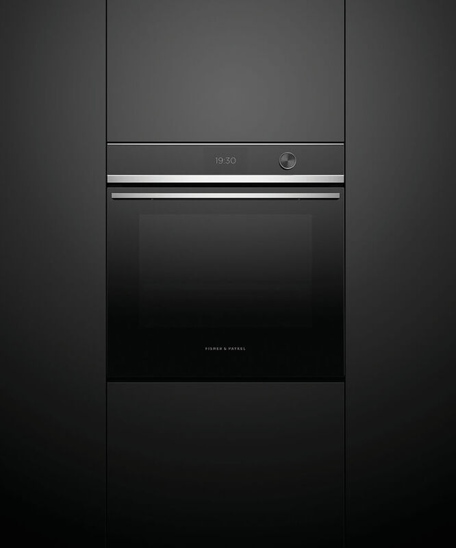 24" Fisher & Paykel 3 Cu. Ft. Single Convection Smart Electric Wall Oven - OB24SDPTDX2