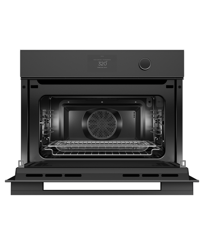 24" Fisher & Paykel 1.7 Cu. Ft. Combination Microwave Speed Oven - OM24NMTDB1