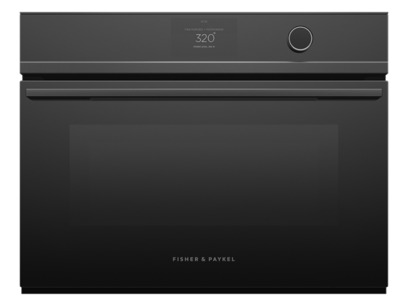 24" Fisher & Paykel 1.7 Cu. Ft. Convection Speed Single Wall Oven - OM24NDTDB1