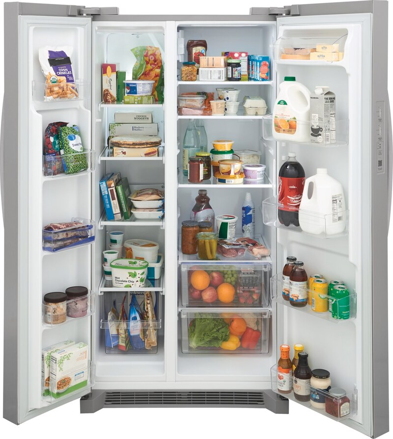 36" Frigidaire 26 Cu. Ft. Standard-Depth Side-by-Side Refrigerator - FRSN2610AF
