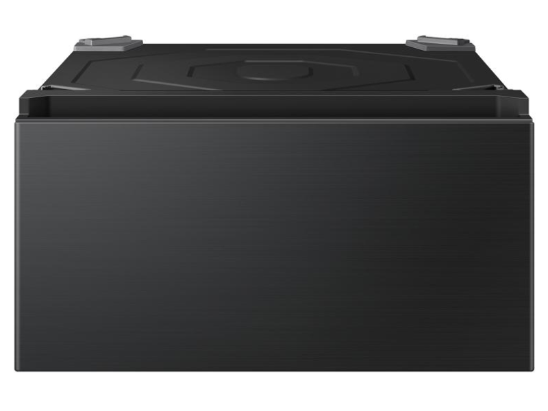 Samsung Bespoke AI Laundry Combo Pedestal with Storage Drawer in Brushed Black - WE702NB/US