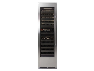 24" Perlick C-Series Dual Zone Wine Column with Left Hinge Panel Ready Door - CR30W24LL