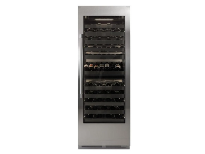 30" Perlick C-Series Dual Zone Wine Column with Right Hinge Panel Ready Door - CR30D24RL