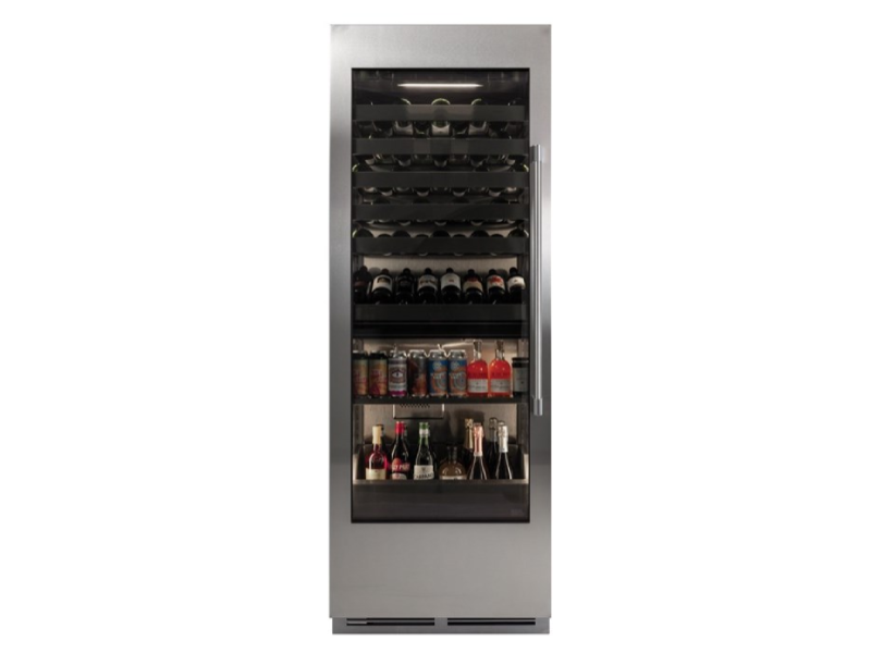 30" Perlick C-Series Dual Zone Beverage Column with Left Hinge Panel Ready Door - CR30C24LL