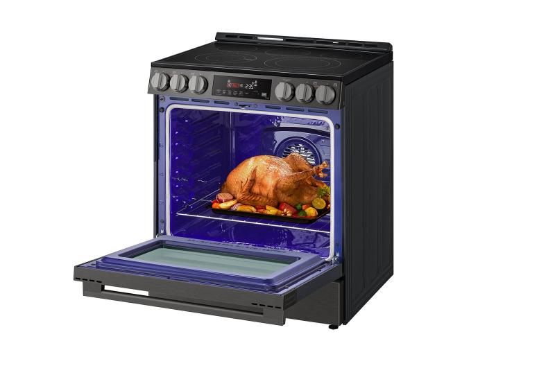 30" LG Electric Slide-in Range with Fan Convection - LSEL6333ZE