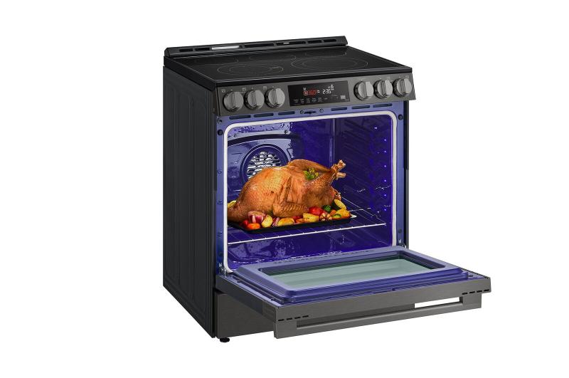 30" LG Electric Slide-in Range with Fan Convection - LSEL6333ZE