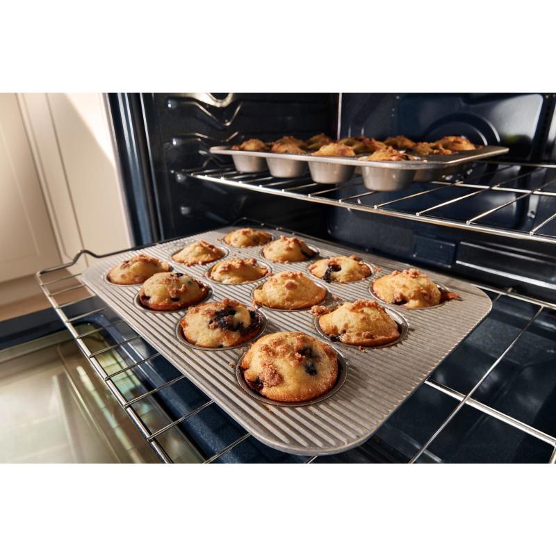 30" Whirlpool Electric Range with Air Cooking Technology - YWFES5730SV