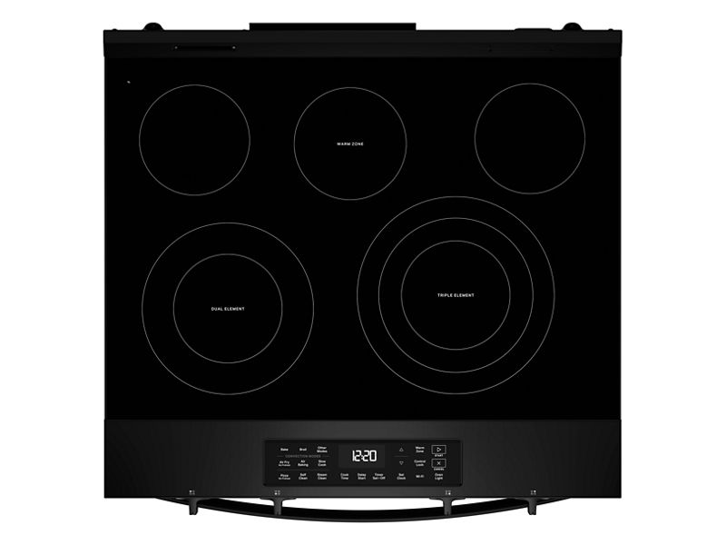 30" Whirlpool Electric Range with Air Cooking Technology - YWSES5030SB