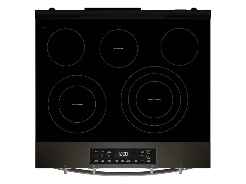 30" Whirlpool Electric Range with Air Cooking Technology - YWSES5030SV