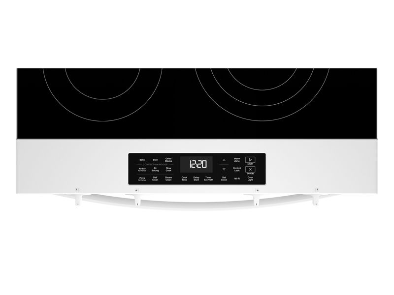30" Whirlpool Electric Range with Air Cooking Technology - YWSES5030SW