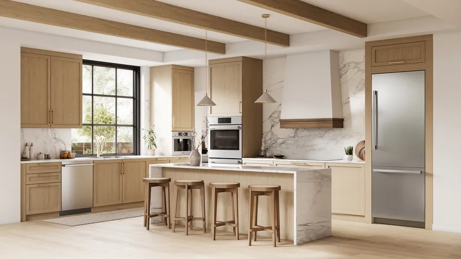 30" Bosch Benchmark Series Built-in Bottom Freezer Refrigerator - B30BB130SS