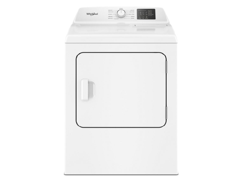 29" Whirlpool 7.0 Cu. Ft. Gas Dryer with Adaptive Dry - WGD4105SW