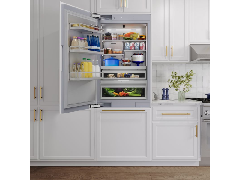 30" Thermador Freedom Built-in Two Door Bottom Freezer Panel Ready - T30IB100SP