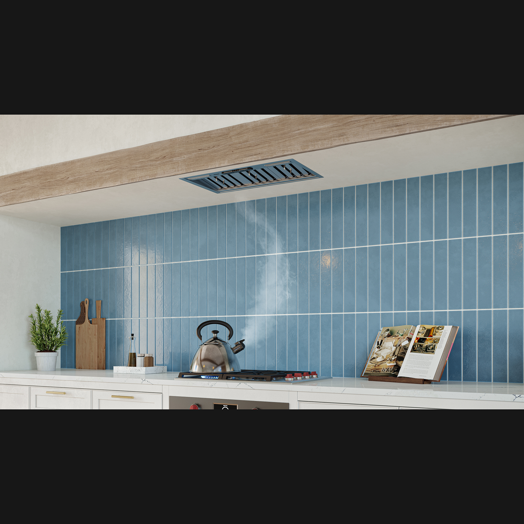 30" Best Built-in Range Hood With True IQ Blower System - HBN223012SS
