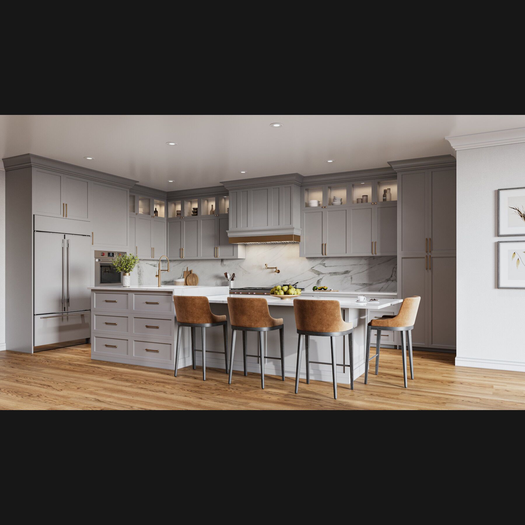 54" Best  Built-in Range Hood With True Iq Blower System - HBN554212SS